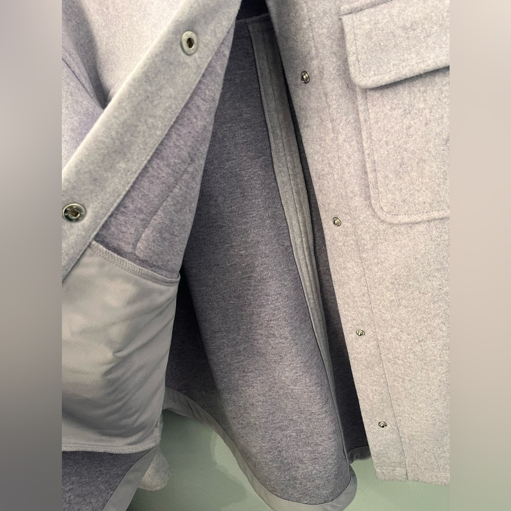 Calia Patch Pocket Shacket In Light Lavender Size… - image 5